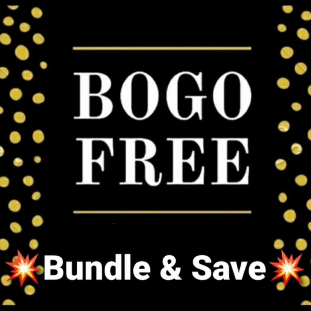 Items marked as BOGO are buy one get one free!